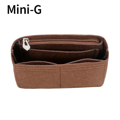 Bag Organizer for Longchamp Small Tote Bag Timid Bags Storage & Finishing Inner Liner Handbags Insert Organizer Fit Mini Size