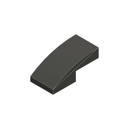 50pcs 11477 Slope Curved 2 x 1 Bricks Bulk | Modular Building Blocks for MOC