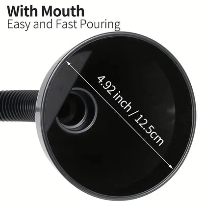 Multi-Functional Flexible Funnel | Spill-Proof Oil Changing Tool for Cars