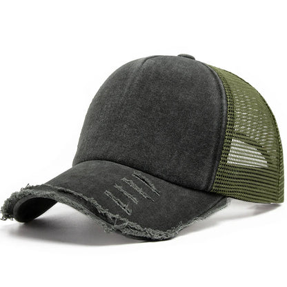 Mesh Baseball Cap for Summer | Lightweight Unisex Snapback Hat