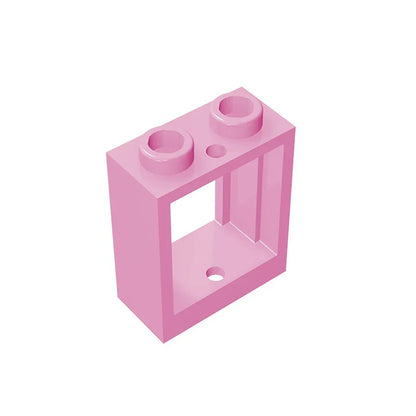Gobricks GDS-783 Frame 1x2x2 Window | Compatible Building Block for DIY Projects