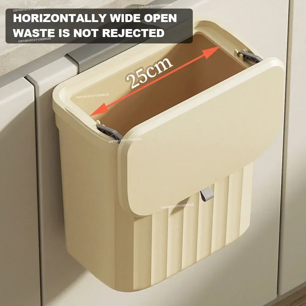 Wall-Mounted Kitchen Trash Can