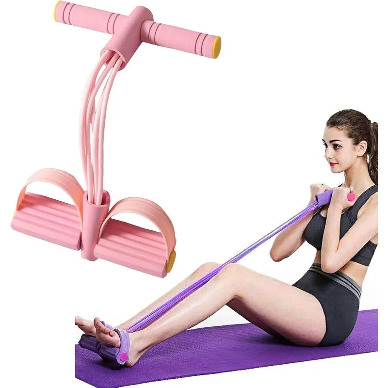 38cm Full Body Workout Resistance Bands | TPE Elastic Tubes with Foam Grips