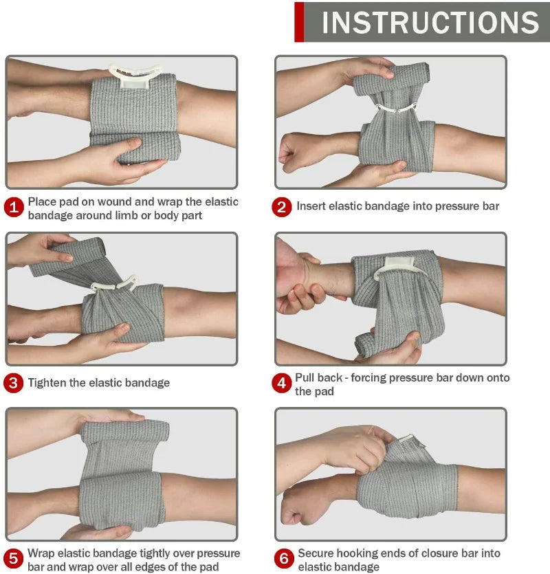 Tactical Emergency Bandage | Israeli Style Battle Dressing for First Aid