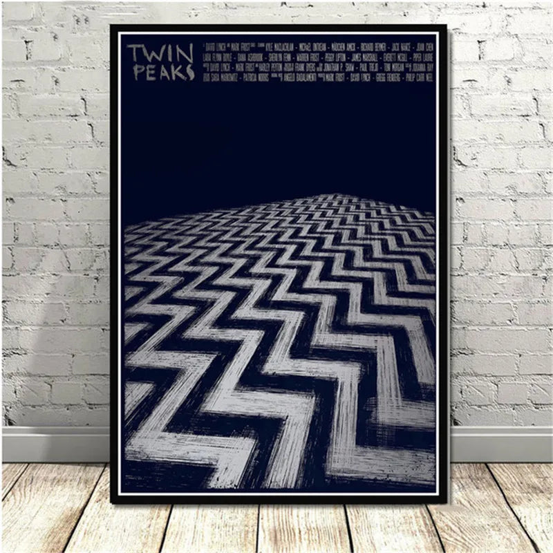 Série télévisée Twin Peaks Affiches d'anime de films classiques et impressions sur toile Peintures d'art murales pour la décoration intérieure du salon