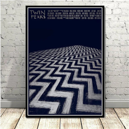 Série télévisée Twin Peaks Affiches d'anime de films classiques et impressions sur toile Peintures d'art murales pour la décoration intérieure du salon