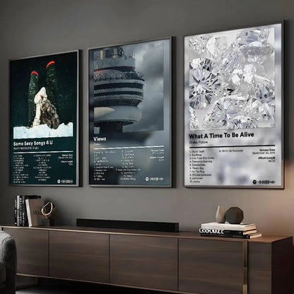Singer Drake Some Sexy Songs 4 U Hot Album Poster HD Art Sticky Wall Waterproof Home Living Room Bar Decoration