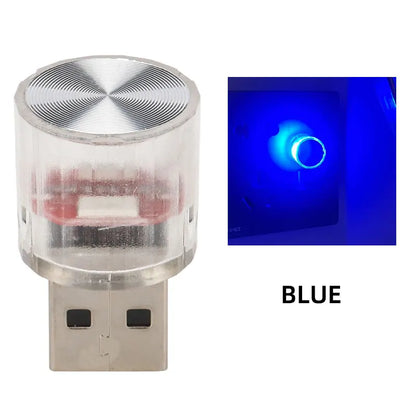 Mini USB RGB Night Light | Interior Ambient LED Decorative Lamp