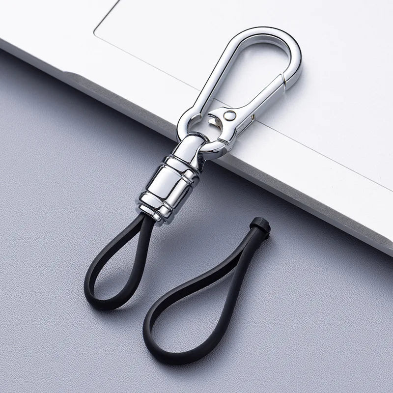 Heavy Duty Metal Keychain | Business Anti-Lost Key Ring