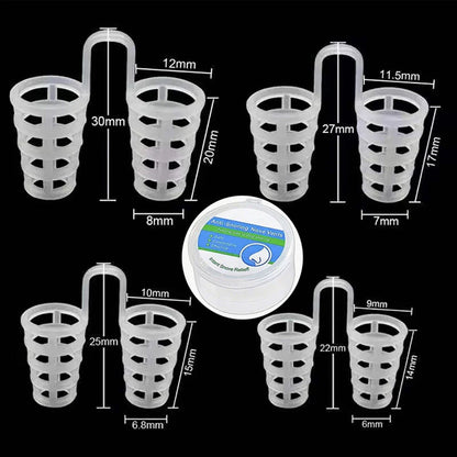 Blue Silicone Anti Snoring Devices | Nasal Dilators for Better Sleep