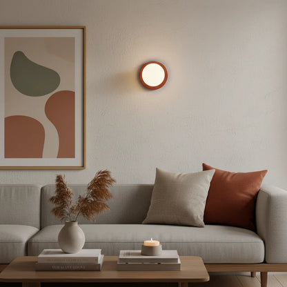 Nordic Glass LED Wall Lamp Orb Sconce for Bedroom Hallway Staircase