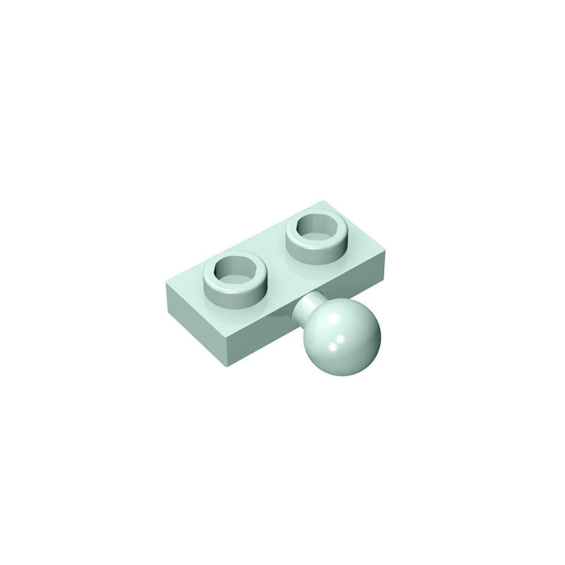 Plate, Modified 1 x 2 with Tow Ball on Side | Gobricks Building Block