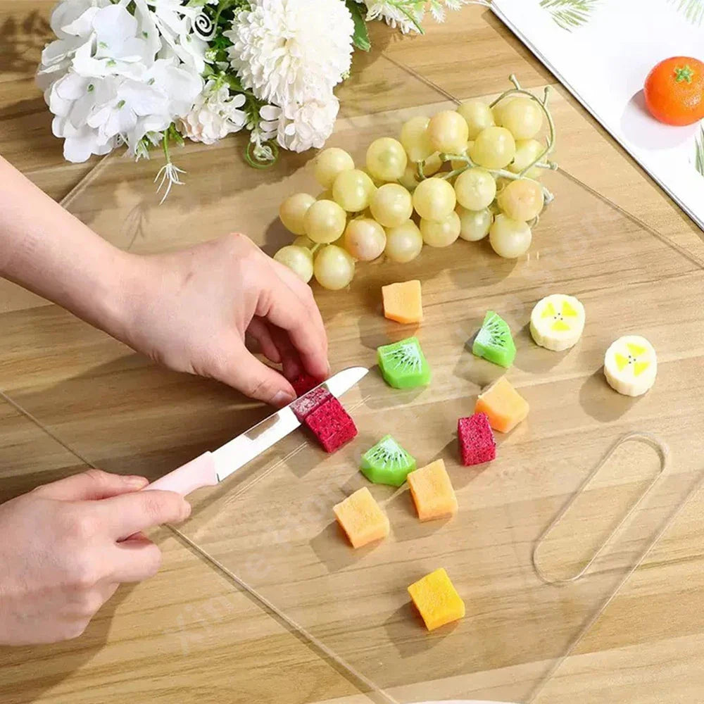 Acrylic Cutting Board Thickness Clear Fruits And Vegetables Anvil Board Household Anti Slip Antimold Cutting Board Kitchen Tools