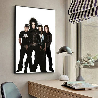 T-Tokio Hotel Poster Affiches HD Décoration Maison Chambre Bar Café Art Peinture Murale Photo