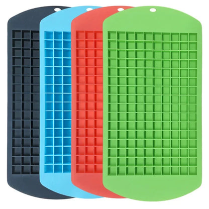 Small Silicone Ice Tray | 160 Grid Crushed Ice Cube Maker