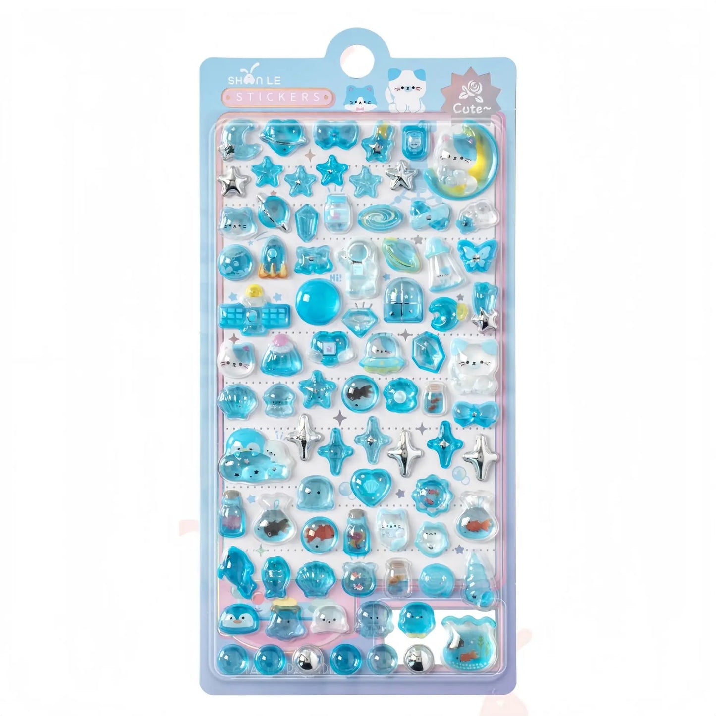 3D Food Stamping Seal Sticker | Japanese Anime Decorative Craft Stickers for Kids