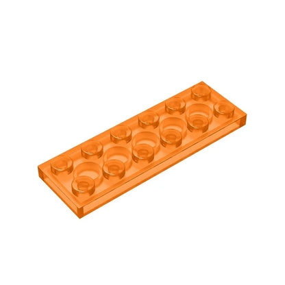 Plate 2 x 6 Building Block | Compatible Building Brick for DIY Creations
