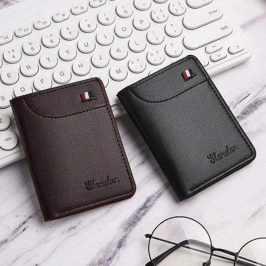 Ultra Thin Vertical Wallet for Men | Minimalist Card Holder