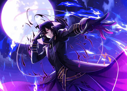 The Eminence in Shadow Anime Covers Poster Canvas Printing Japanese Anime Wall Art Decor I AM ATOMIC Animation Gaming Room Decor