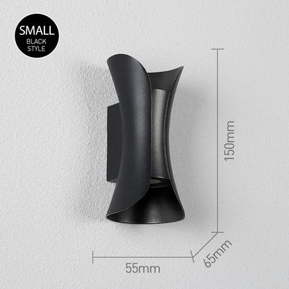 IP65 LED Outdoor Wall Light – 6W/10W Waterproof Aluminum Sconce for Porch Garden