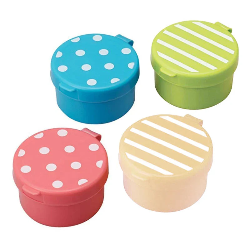 Mini Sauce Bottle Set | Portable Ketchup and Dressing Containers for Bento