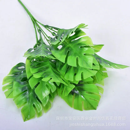 Planta artificial pequeña, helecho de Boston, hierba verde, decoración del hogar, hojas falsas, follaje, decoración de jardín, fiesta, bodas