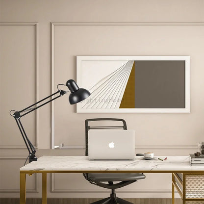 LED Clip Desk Lamp | Eye-Care Folding Long Arm Study & Work Light
