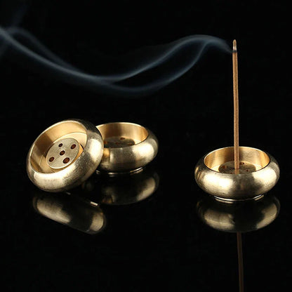 Metal Bodhi Leaf Incense Tray | Zen Incense Burner and Ash Catcher