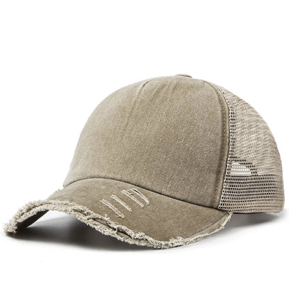 Mesh Baseball Cap for Summer | Lightweight Unisex Snapback Hat