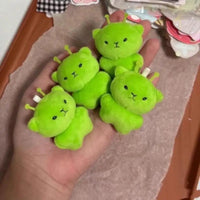 Alien Cat Plush Toy Keychain | Creative Ugly Cute Backpack Pendant
