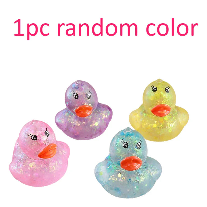 Jouet à presser canard Aurora en maltose moelleux | Jouet anti-stress doux et mignon en forme d'animal