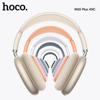 W65 Plus ANC Headphones with Magnetic Earmuffs