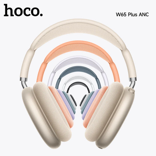 W65 Plus ANC Headphones with Magnetic Earmuffs