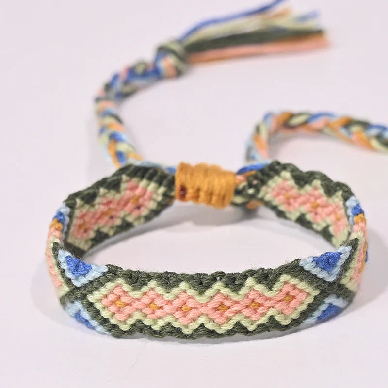 Rope Weave Bohemia Friendship Bracelet | Handmade Summer Beach Jewelry for Women