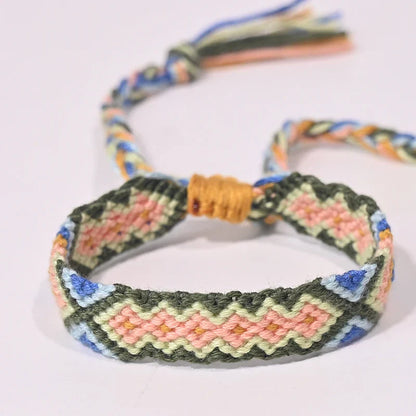Rope Weave Bohemia Friendship Bracelet | Handmade Summer Beach Jewelry for Women