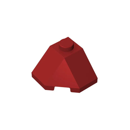 ROOF TILE 2x2x1 45 Degree Bottom | Compatible Building Block for Creative DIY