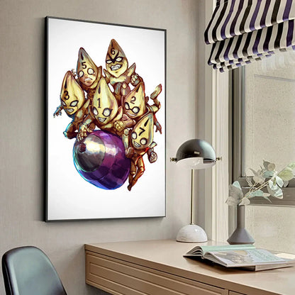 J-JoJo Stand Poster Affiches HD Décoration Maison Chambre Bar Café Art Peinture Murale Image