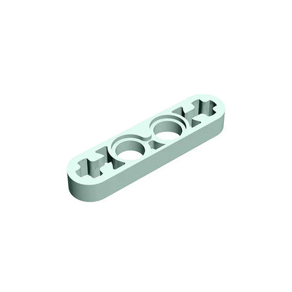 Gobricks GDS-690 Technical Liftarm Thin 1 x 4 with Axle Holes | Compatible Building Block Part 32449