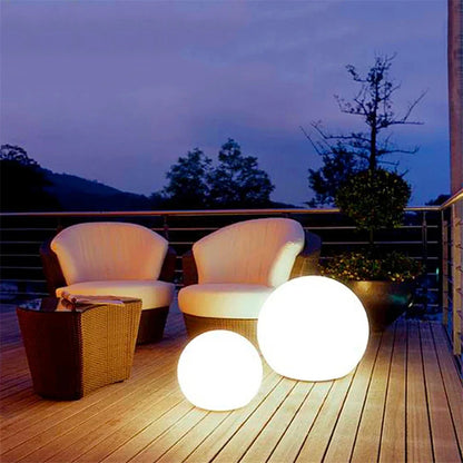 Solar LED Garden Ball Lights Outdoor RGB Floating Pool Lawn Decorative Lamp