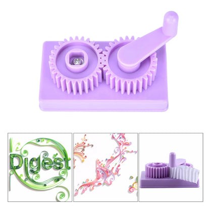 Paper Quilling Crimper Tool | Handheld Crimping Wheel for Card Making and Paper Art