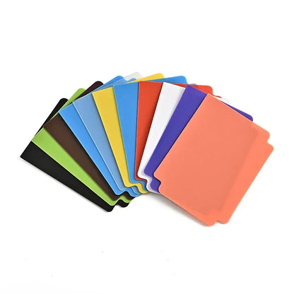 Lot de 10 séparateurs de cartes PP multicolores pour jeux de société