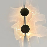 Stainless Rotatable LED Wall Sconce Creative Shadow Light Bedroom Bedside Stairs