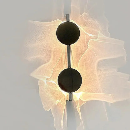 Stainless Rotatable LED Wall Sconce Creative Shadow Light Bedroom Bedside Stairs