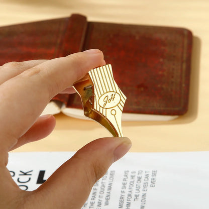 2PCS Metal Nib Binder Clips Bill Binder Clip Foldback Notes Letter File Paper Clip Binding Securing Clip Stationery