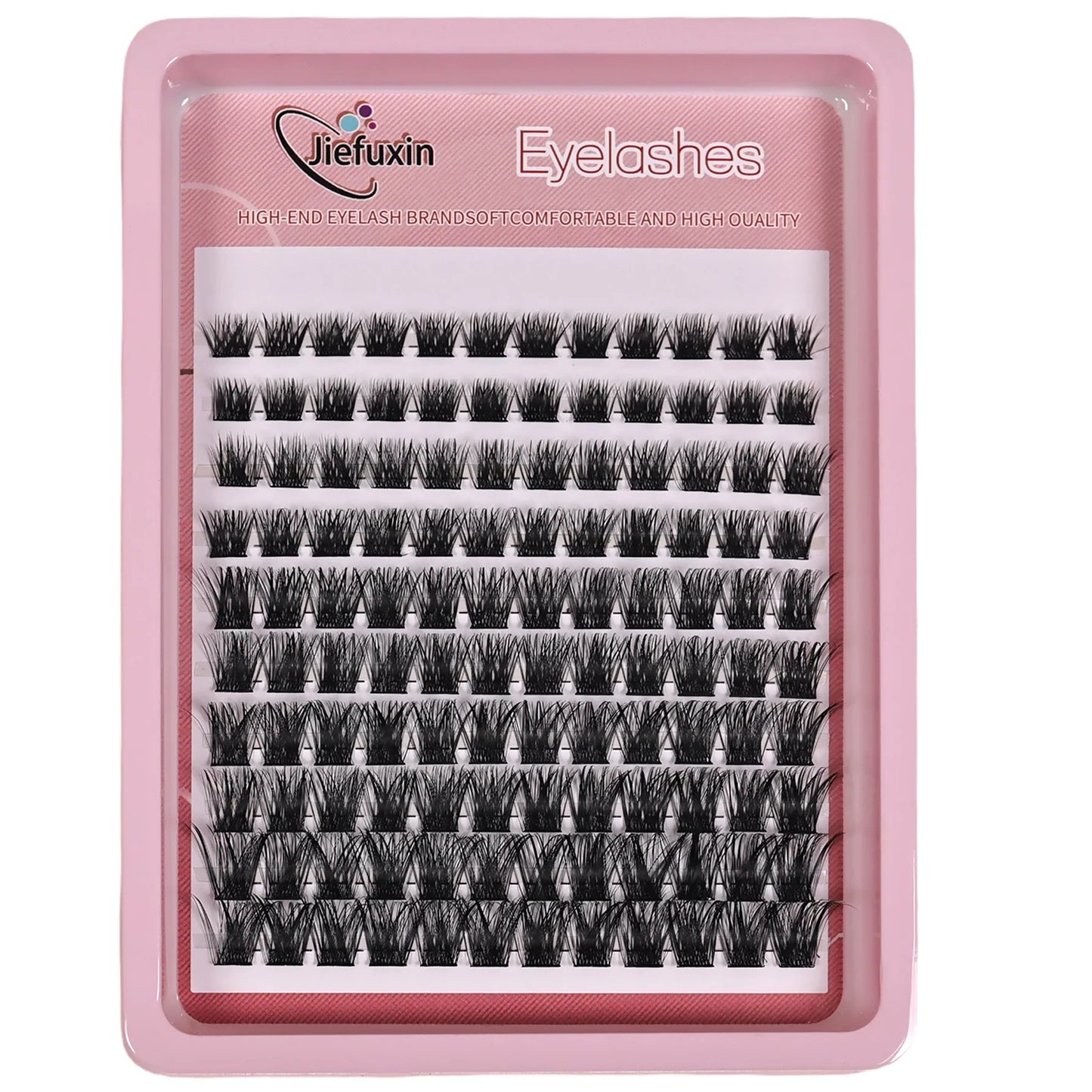 Cluster Lashes 120pcs 8-16mm Wispy D Curl Fluffy Eyelash Extensions | DIY Natural Look