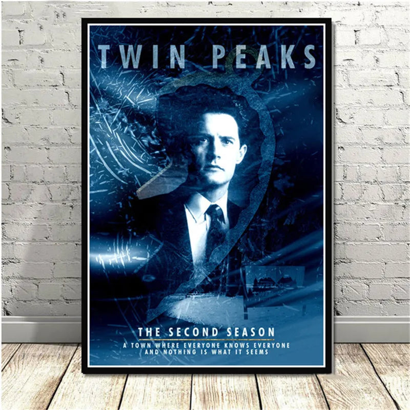 Série télévisée Twin Peaks Affiches d'anime de films classiques et impressions sur toile Peintures d'art murales pour la décoration intérieure du salon