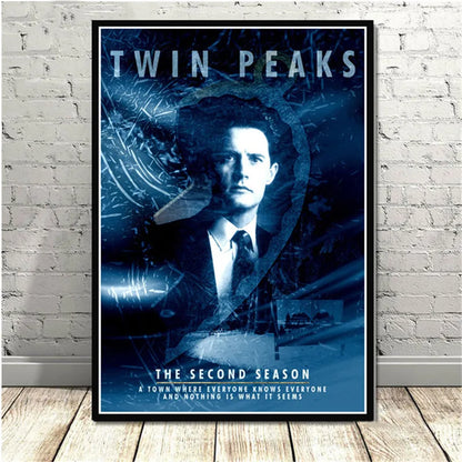 Série télévisée Twin Peaks Affiches d'anime de films classiques et impressions sur toile Peintures d'art murales pour la décoration intérieure du salon