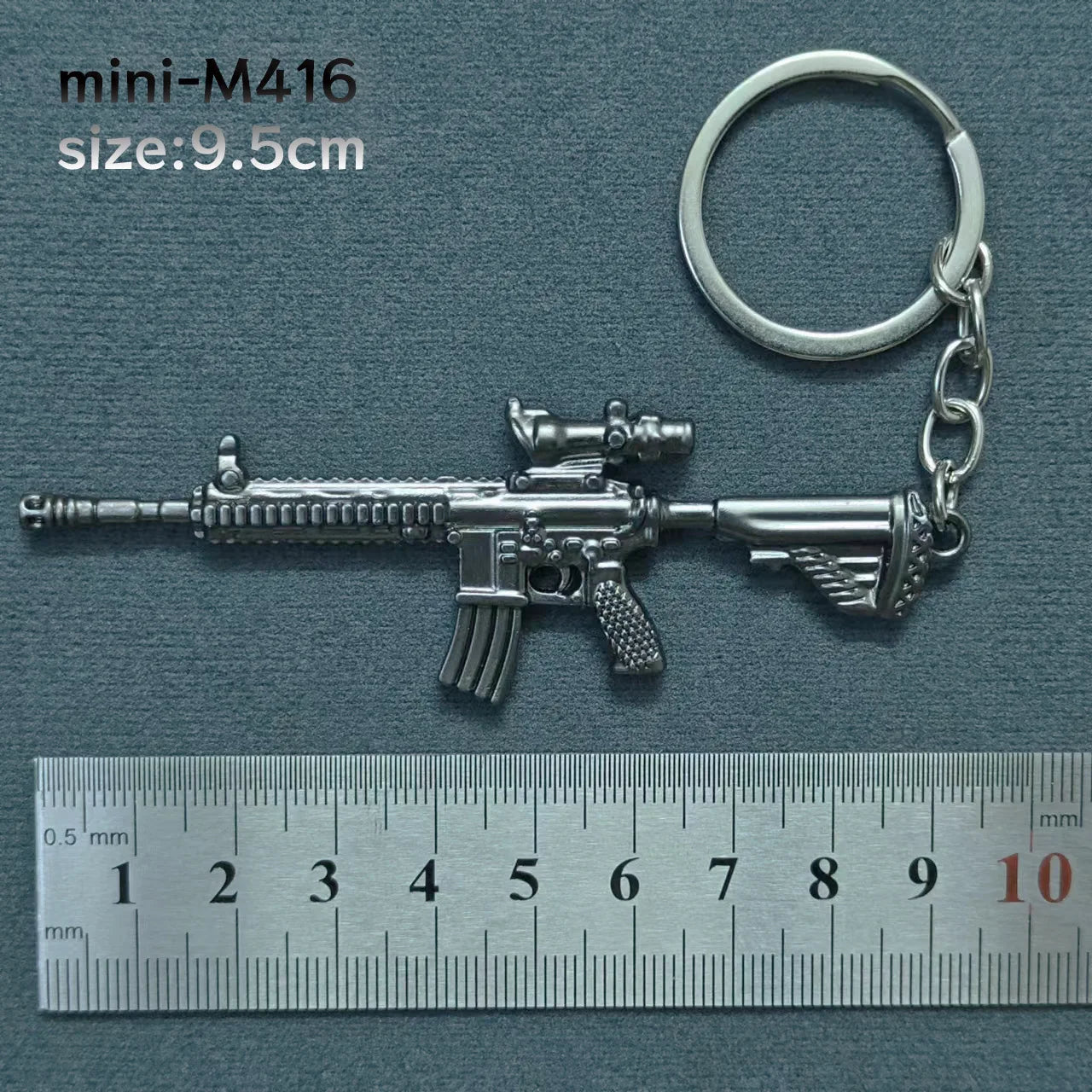 Mini Keychain Pendant 98k Alloy Gun Model | PUBG Battlefield Gift for Men