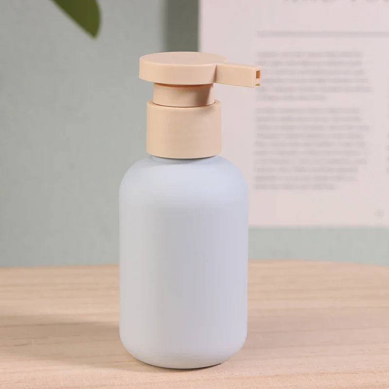 2Pcs Empty Plastic Pump Lotion Bottles | Travel Size Refillable Containers