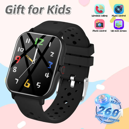 2026 Smartwatch with 1.83-Inch Screen | Bluetooth Call Fitness Tracker for Kids and Adults